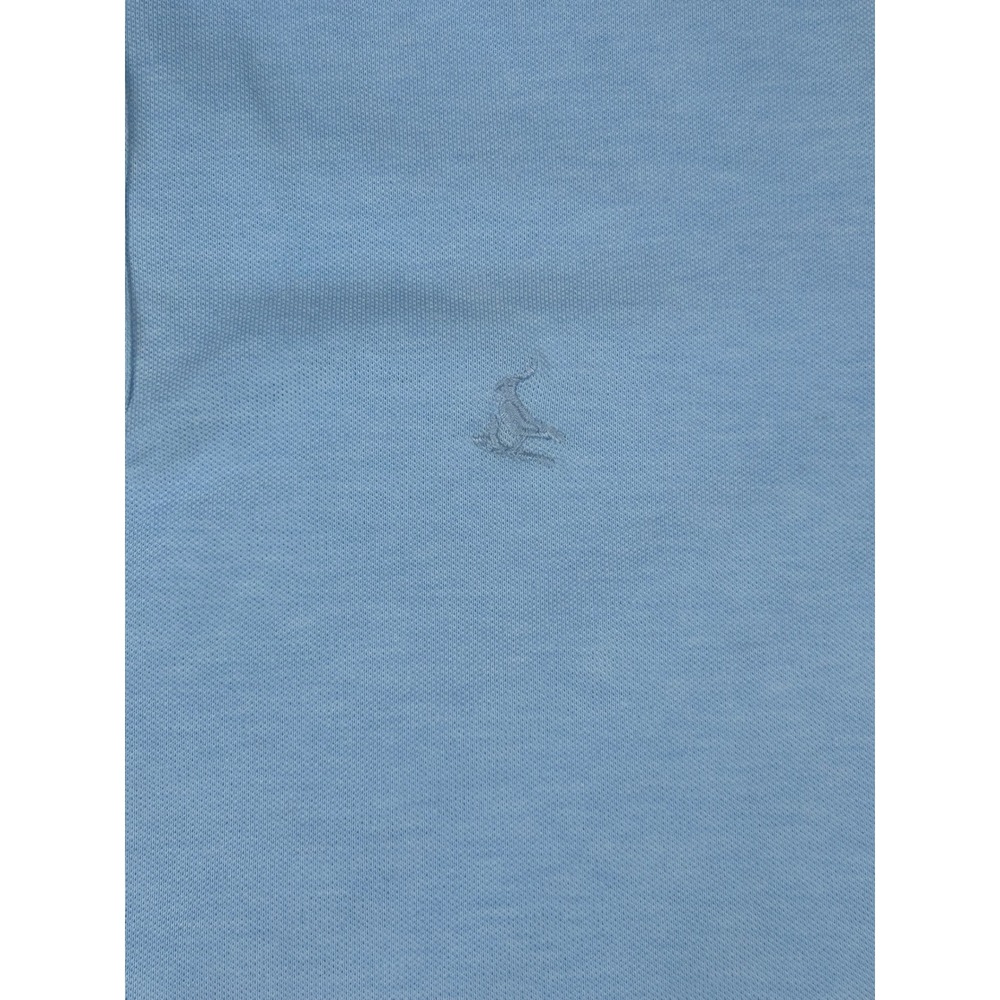 Charles Tyrwhitt Mens Medium Light Blue Pique Cotton Short Sleeve Polo Shirt - Picture 2 of 7